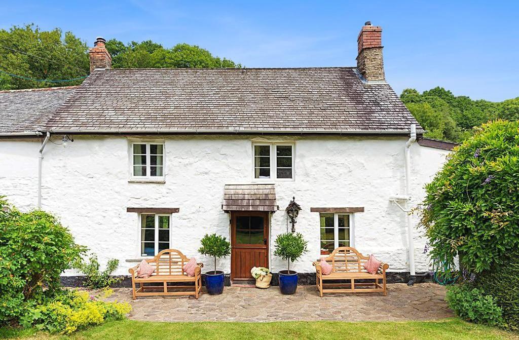 Bratton Mill Farmhouse Bratton Fleming Dış mekan fotoğraf